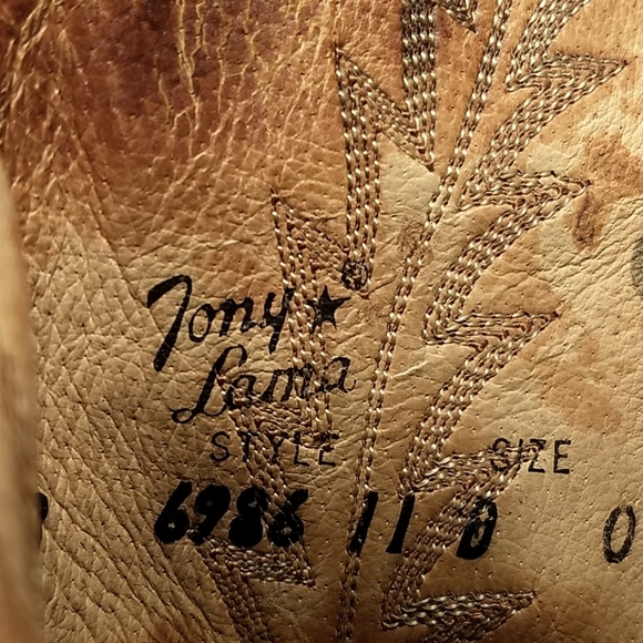 Tony Lama western boots sz 11 - Picture 8 of 8